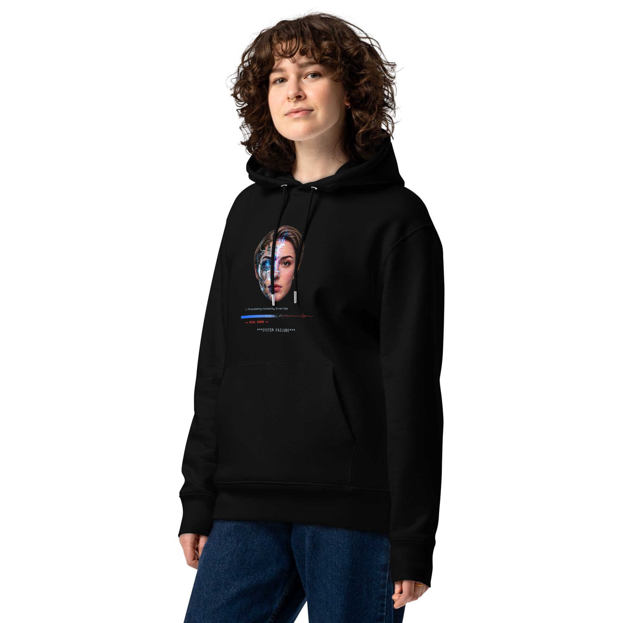 Processing Override Bio-Baumwoll Hoodie – Bild 9