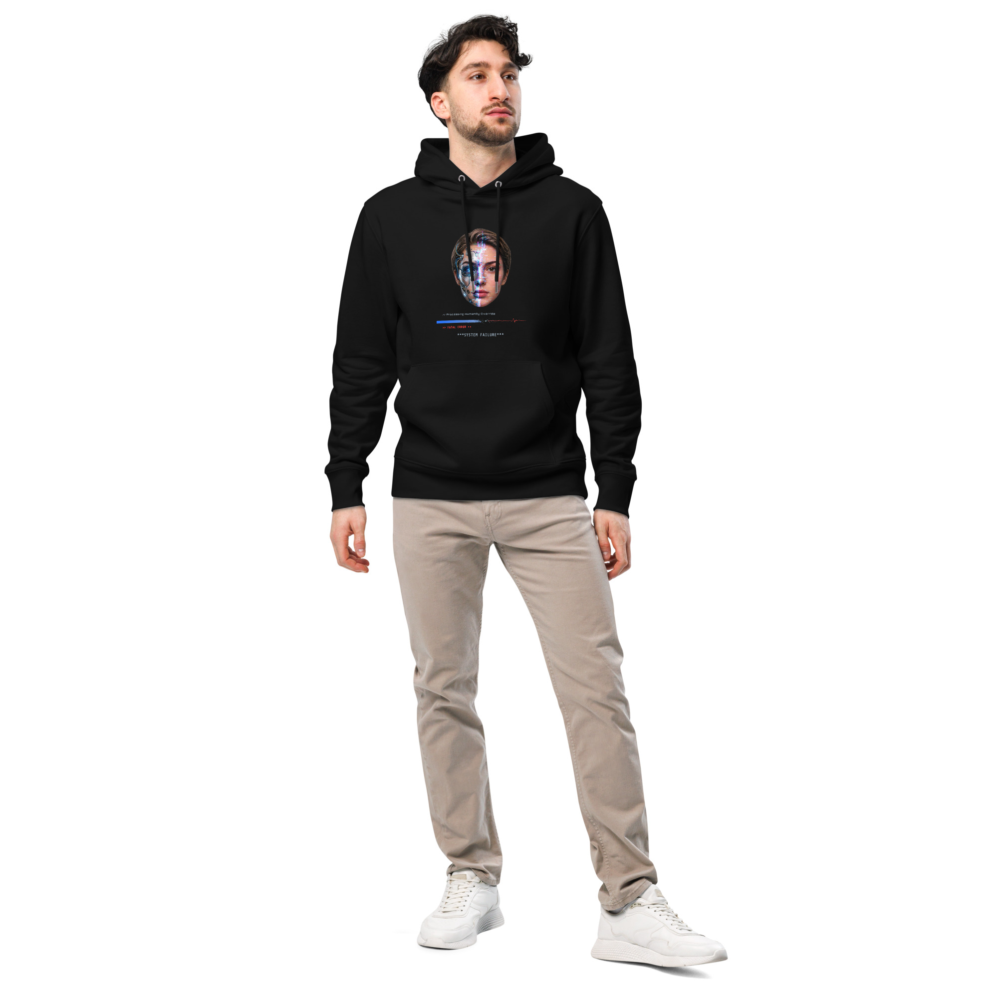 Processing Override Bio-Baumwoll Hoodie – Bild 5