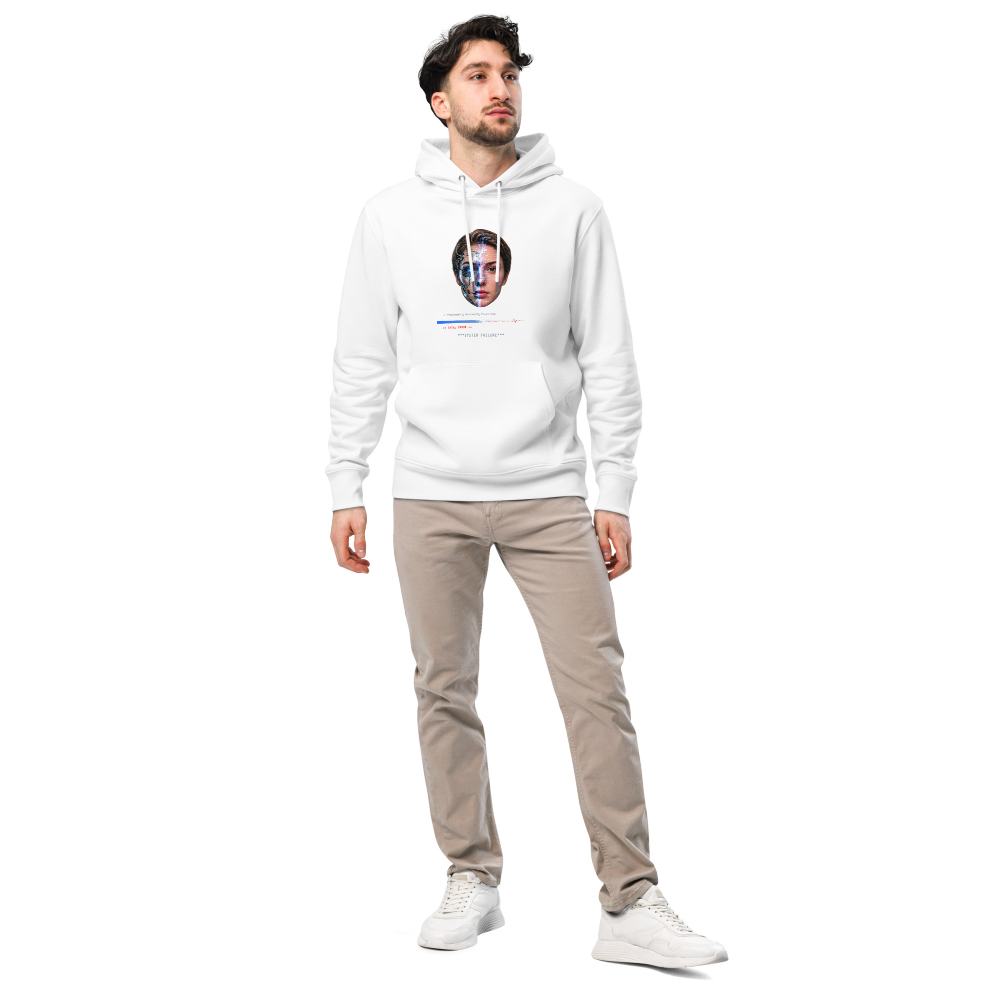 Processing Override Bio-Baumwoll Hoodie – Bild 8