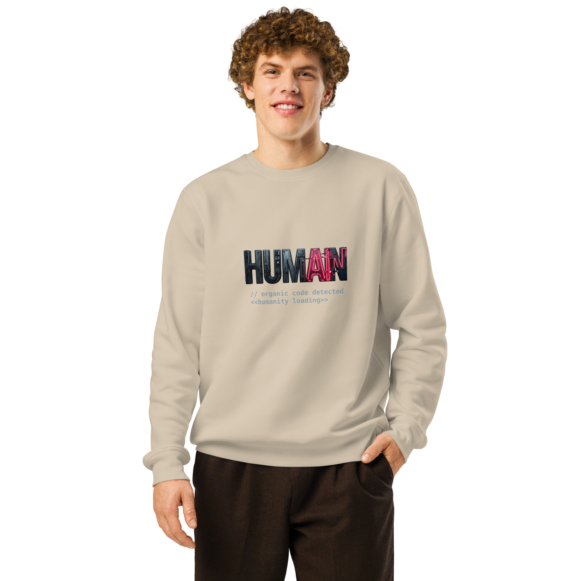HUMAN Bio-Baumwoll Pullover – Bild 9
