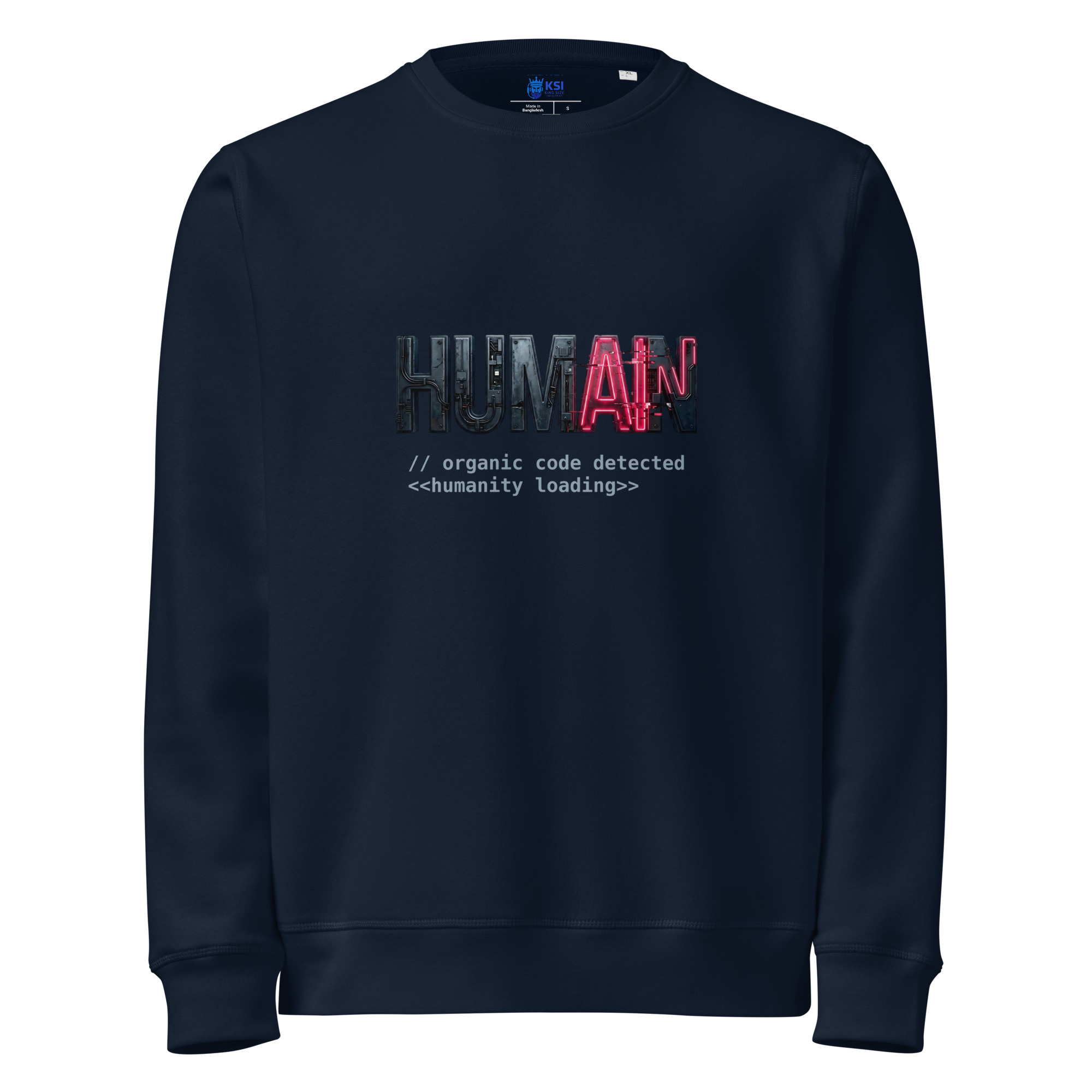 HUMAN Bio-Baumwoll Pullover – Bild 2